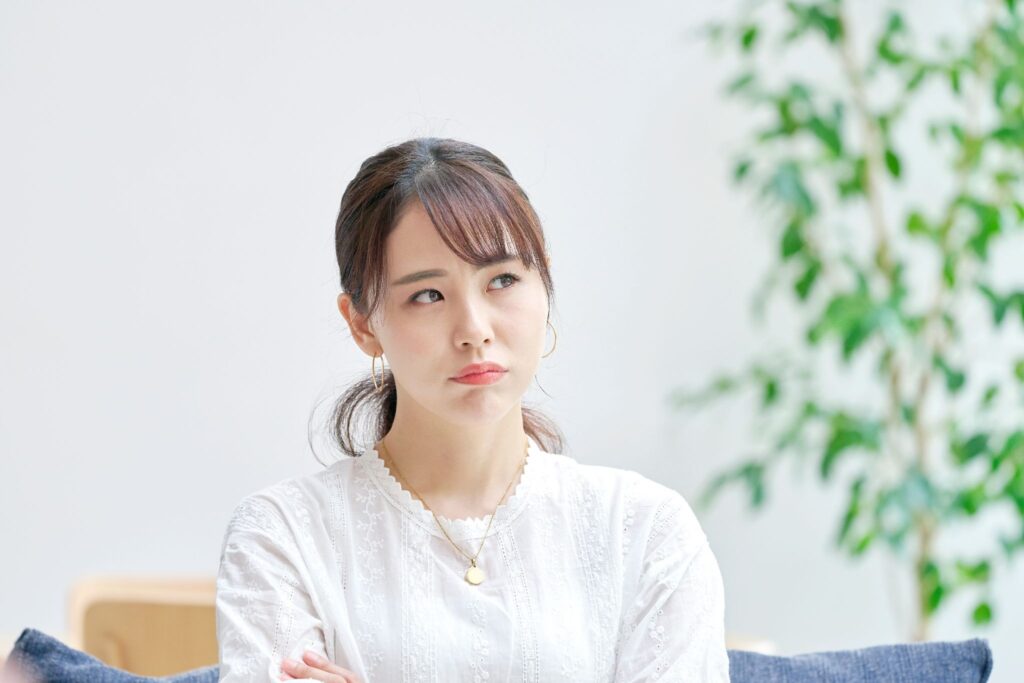 出産の所要時間について考えている女性